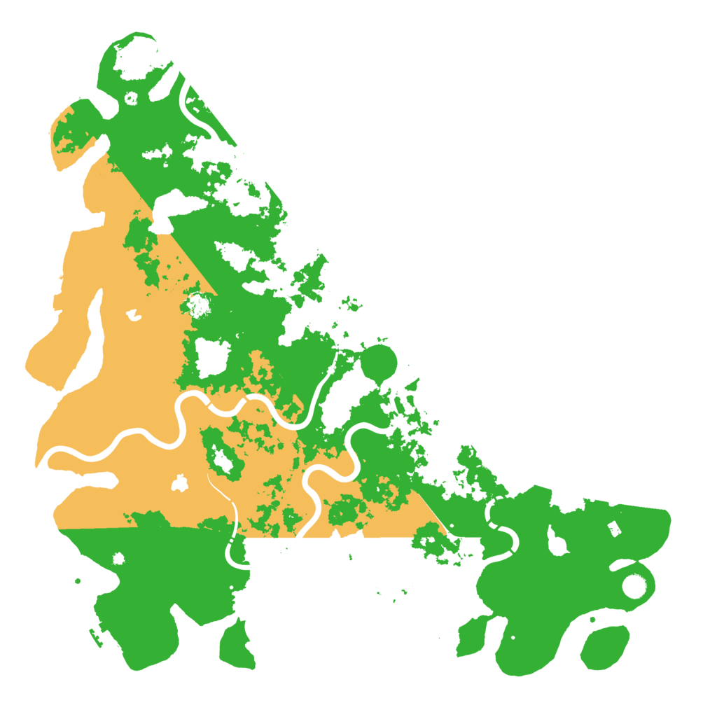Biome Rust Map: Procedural Map, Size: 5250, Seed: 447211881