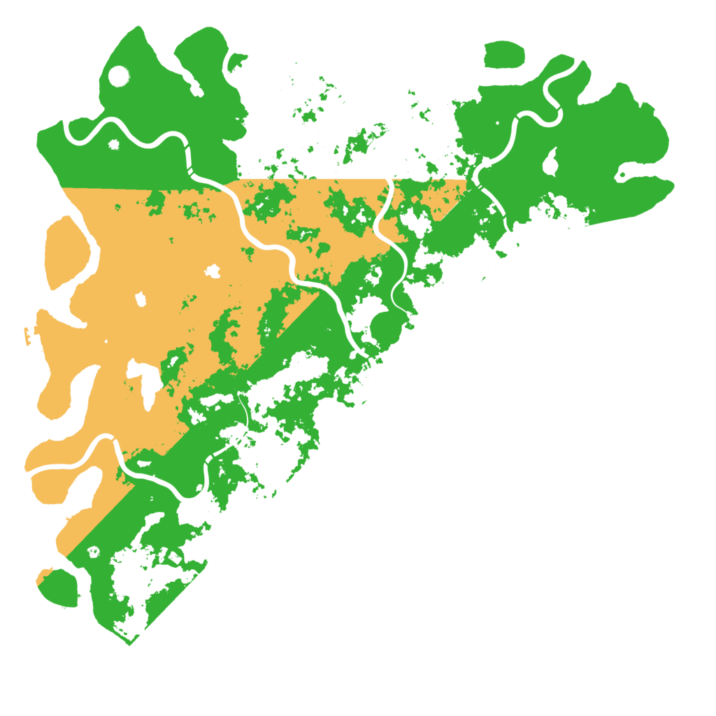 Biome Rust Map: Procedural Map, Size: 6000, Seed: 1188283994