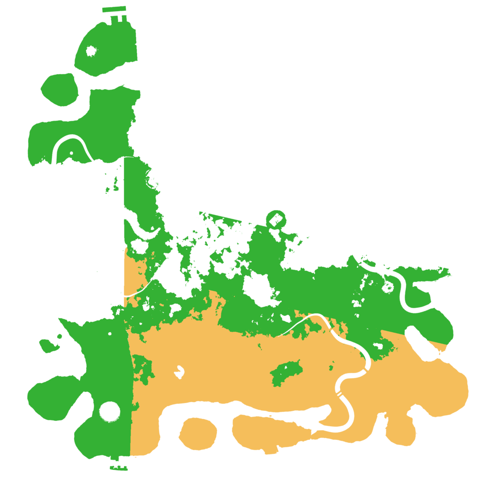 Biome Rust Map: Procedural Map, Size: 4250, Seed: 665290583