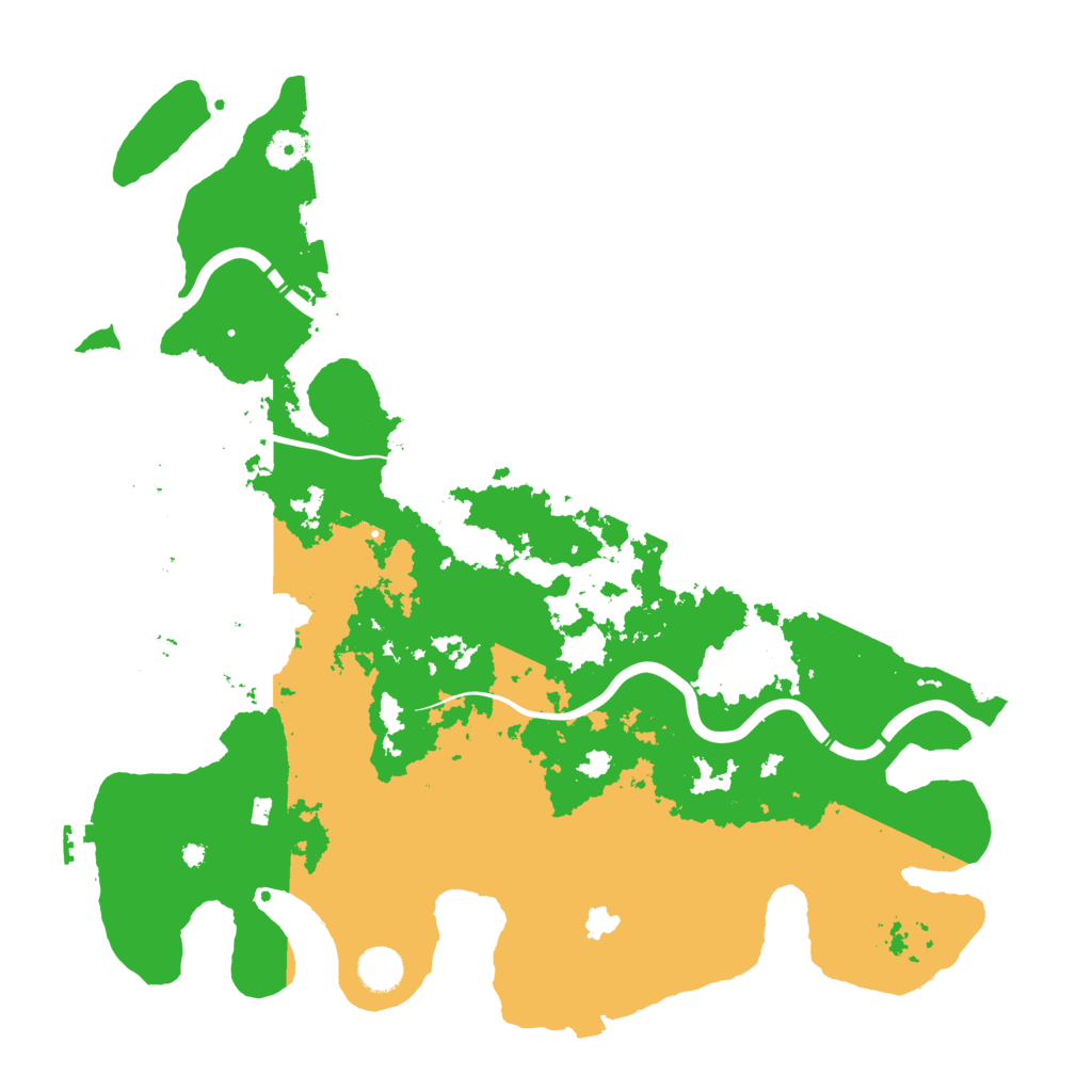 Biome Rust Map: Procedural Map, Size: 4250, Seed: 1357347223