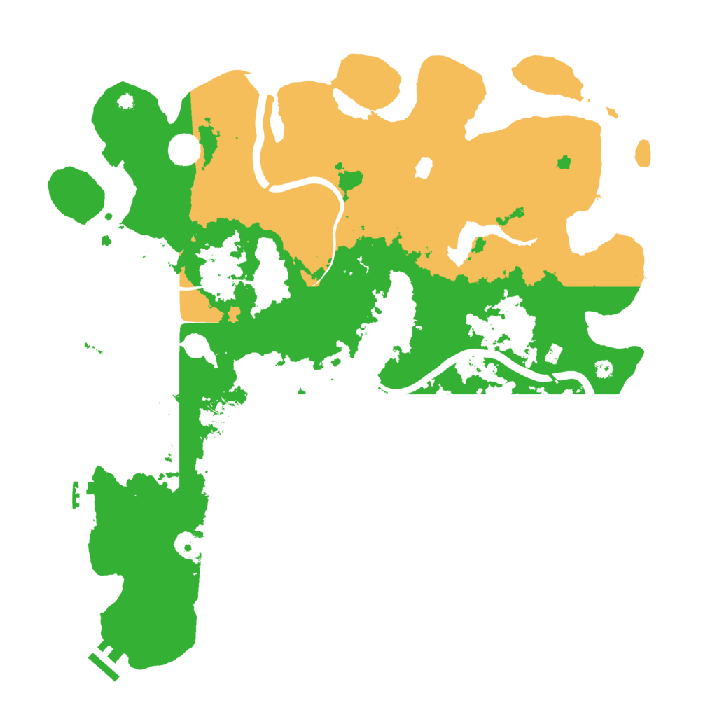 Biome Rust Map: Procedural Map, Size: 4000, Seed: 1677