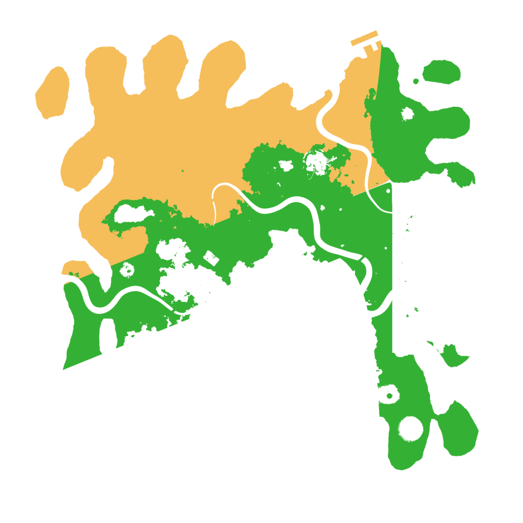 Biome Rust Map: Procedural Map, Size: 3750, Seed: 373715968