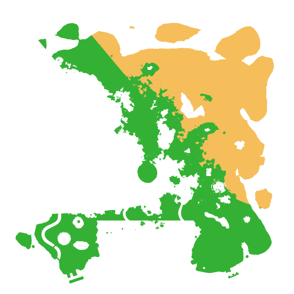 Biome Rust Map: Procedural Map, Size: 4000, Seed: 338303542