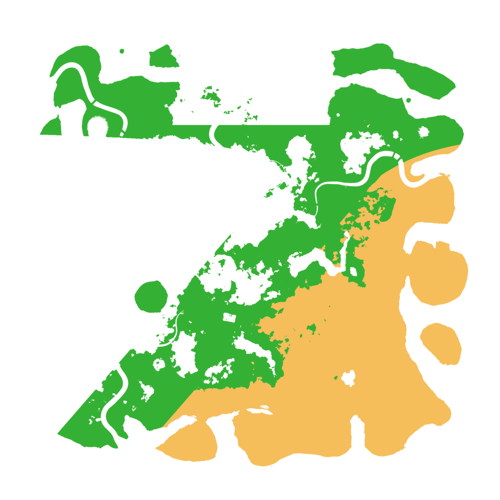 Biome Rust Map: Procedural Map, Size: 4250, Seed: 216713758