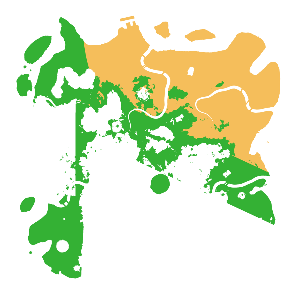 Biome Rust Map: Procedural Map, Size: 4250, Seed: 340954871