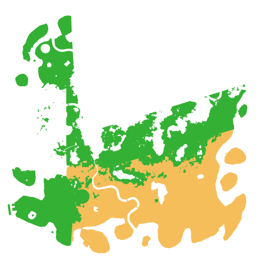 Biome Rust Map: Procedural Map, Size: 5000, Seed: 329940019