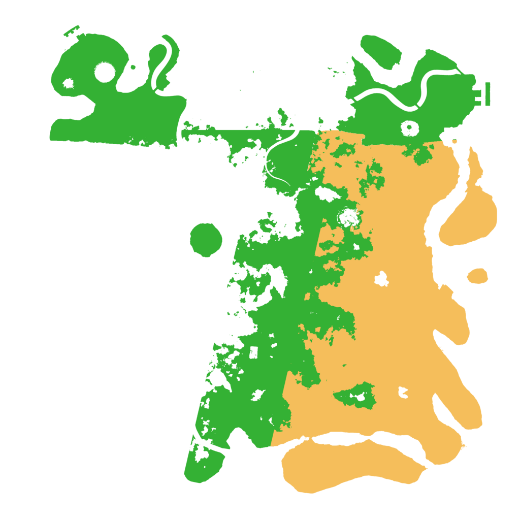Biome Rust Map: Procedural Map, Size: 4500, Seed: 2044432