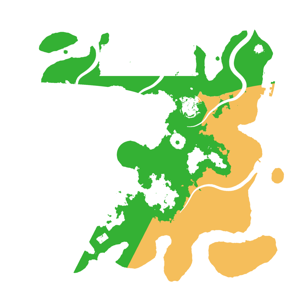 Biome Rust Map: Procedural Map, Size: 3000, Seed: 1844819622