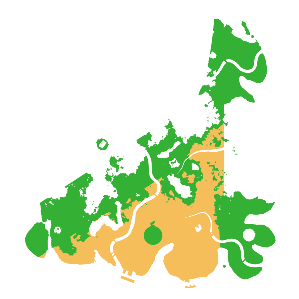 Biome Rust Map: Procedural Map, Size: 4250, Seed: 420641410