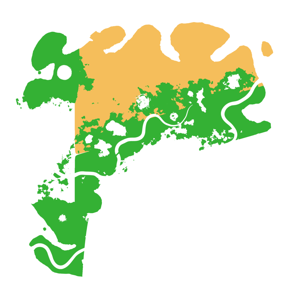 Biome Rust Map: Procedural Map, Size: 3750, Seed: 1601230616