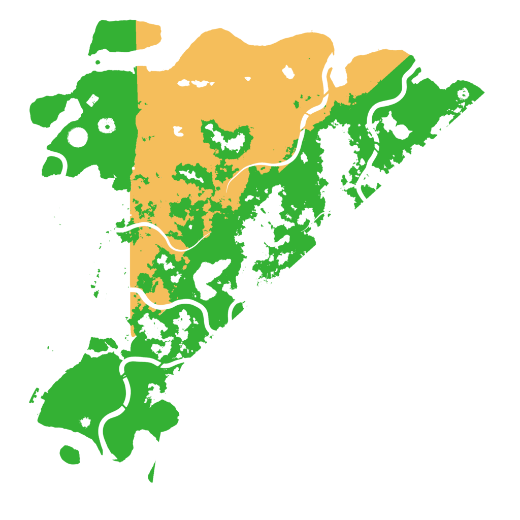 Biome Rust Map: Procedural Map, Size: 4700, Seed: 1141269612
