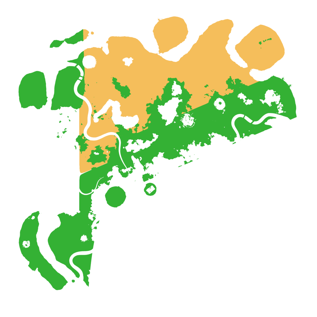 Biome Rust Map: Procedural Map, Size: 4250, Seed: 2044951526