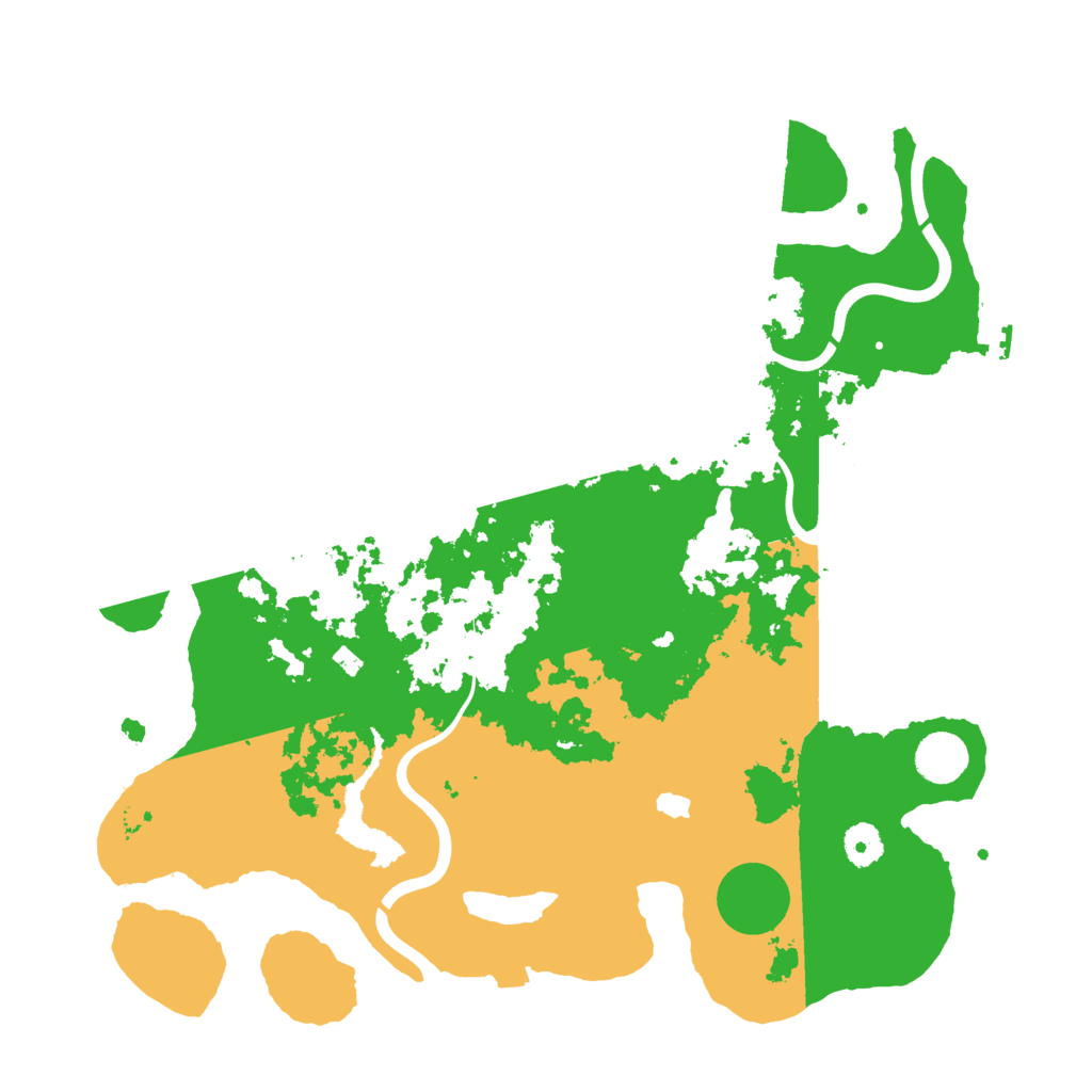 Biome Rust Map: Procedural Map, Size: 4000, Seed: 1833079571