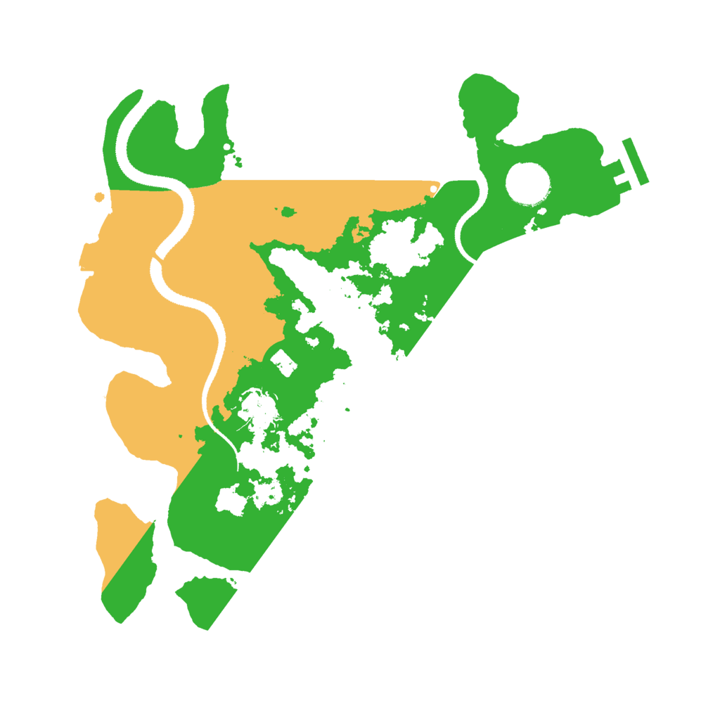 Biome Rust Map: Procedural Map, Size: 3000, Seed: 10072019