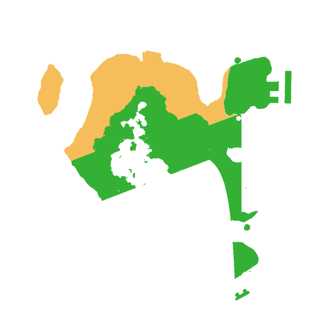 Biome Rust Map: Procedural Map, Size: 2000, Seed: 1317386185