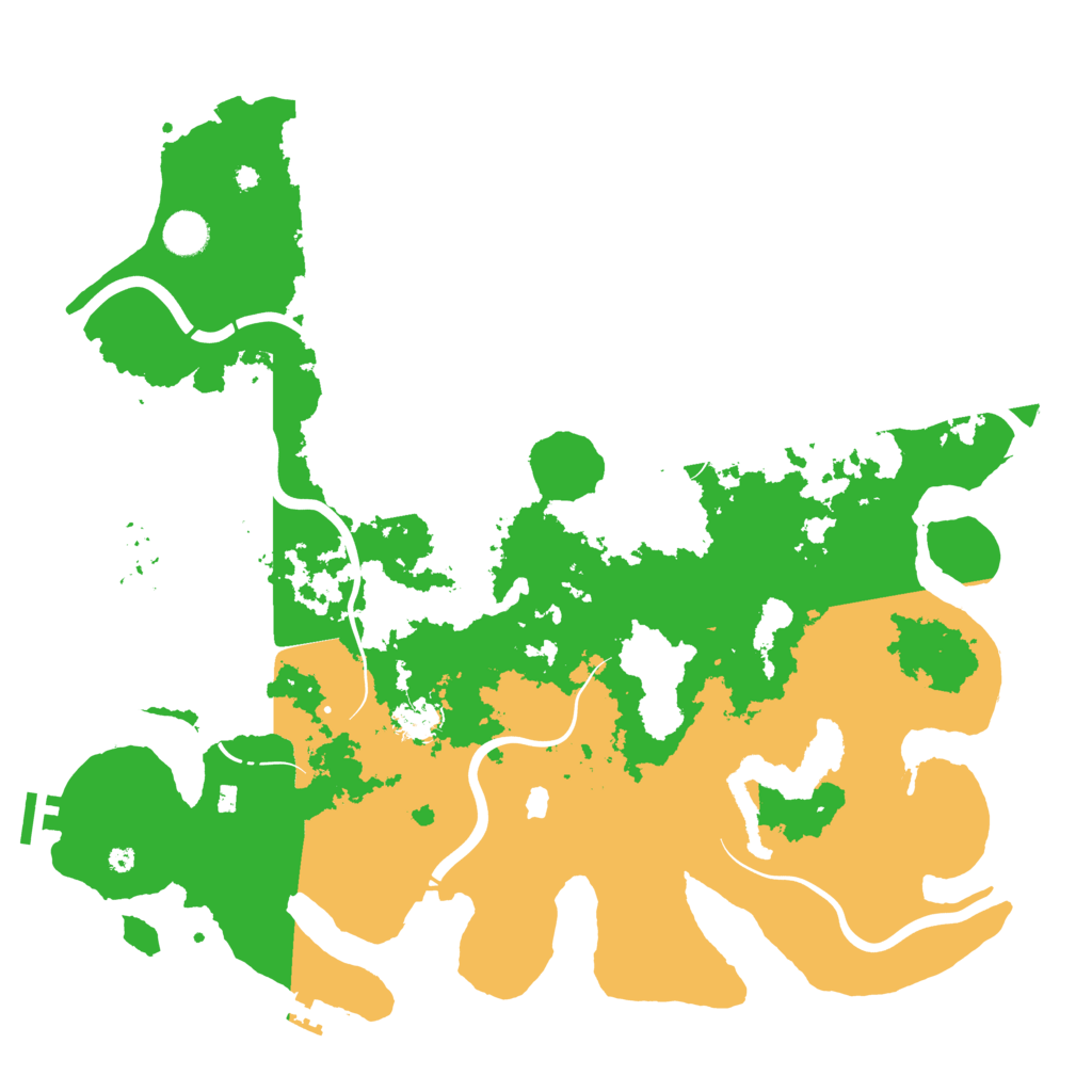 Biome Rust Map: Procedural Map, Size: 4250, Seed: 1463127243