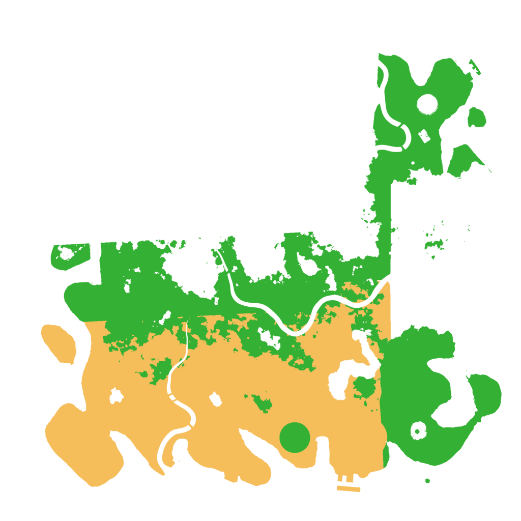 Biome Rust Map: Procedural Map, Size: 4500, Seed: 2082026