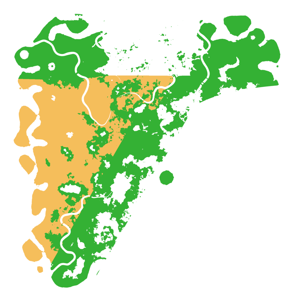 Biome Rust Map: Procedural Map, Size: 6000, Seed: 2144325656