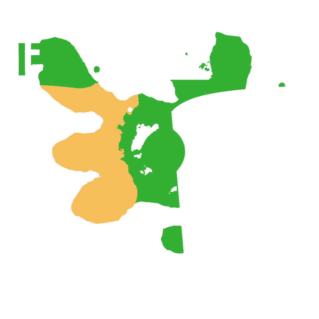 Biome Rust Map: Procedural Map, Size: 2000, Seed: 326165