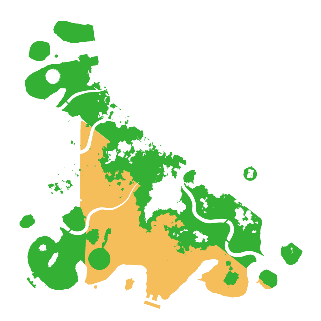 Biome Rust Map: Procedural Map, Size: 3900, Seed: 1770595329