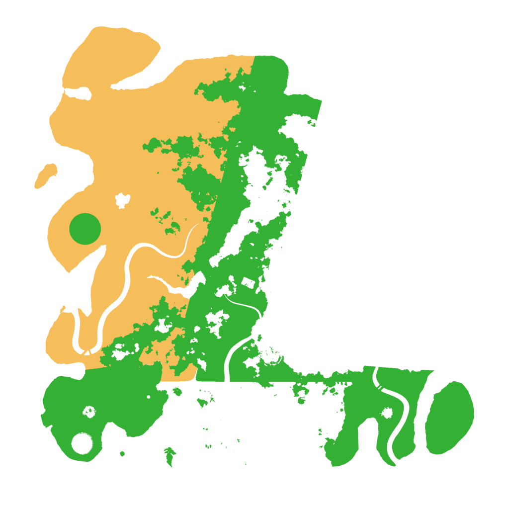 Biome Rust Map: Procedural Map, Size: 4250, Seed: 149384549