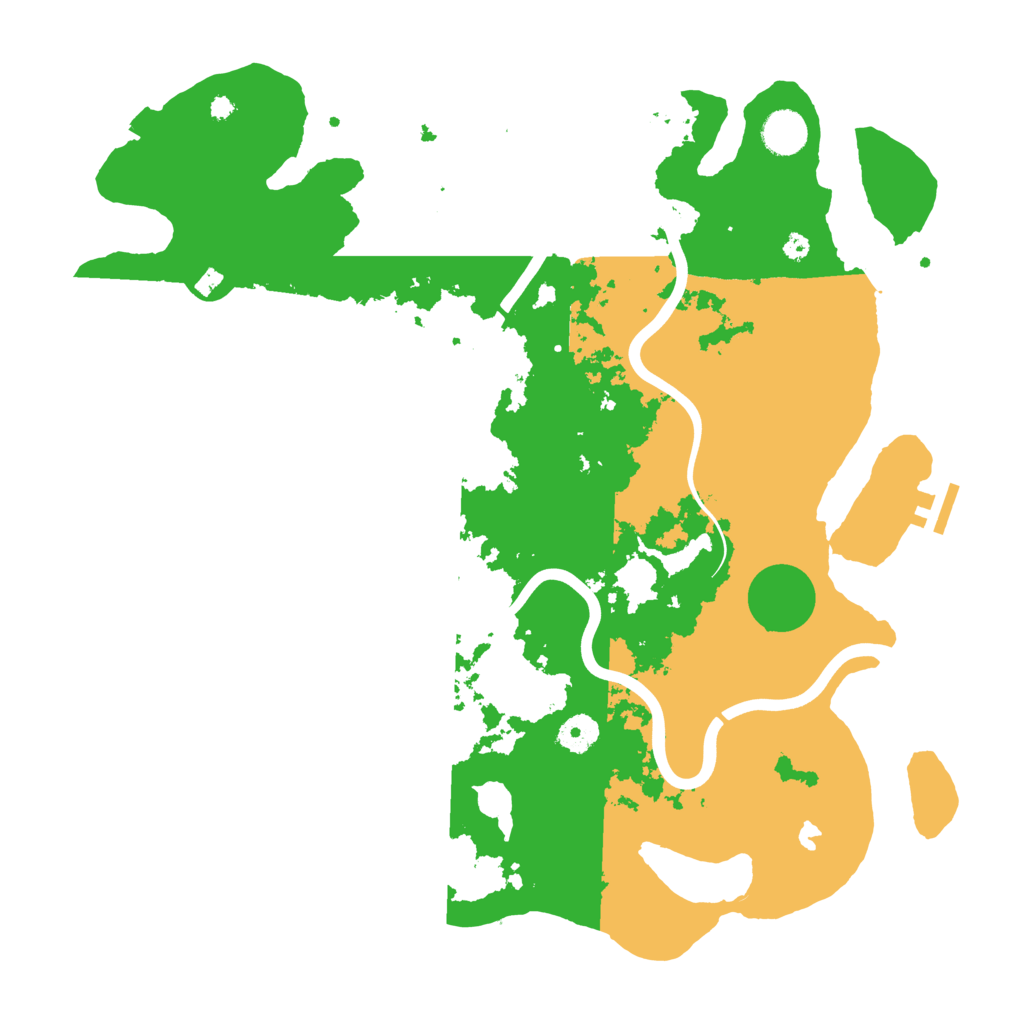 Biome Rust Map: Procedural Map, Size: 4000, Seed: 1712638455