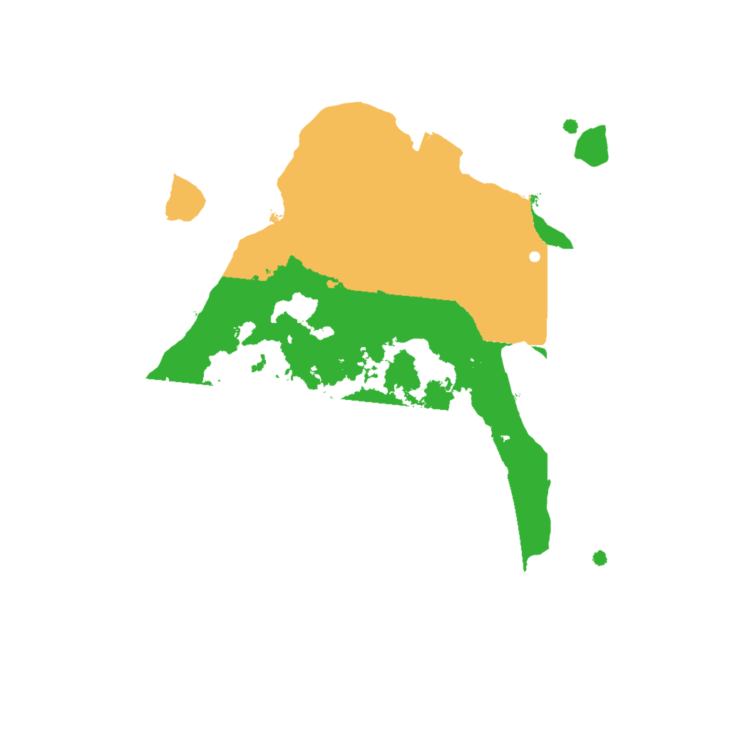 Biome Rust Map: Procedural Map, Size: 2000, Seed: 2016333115