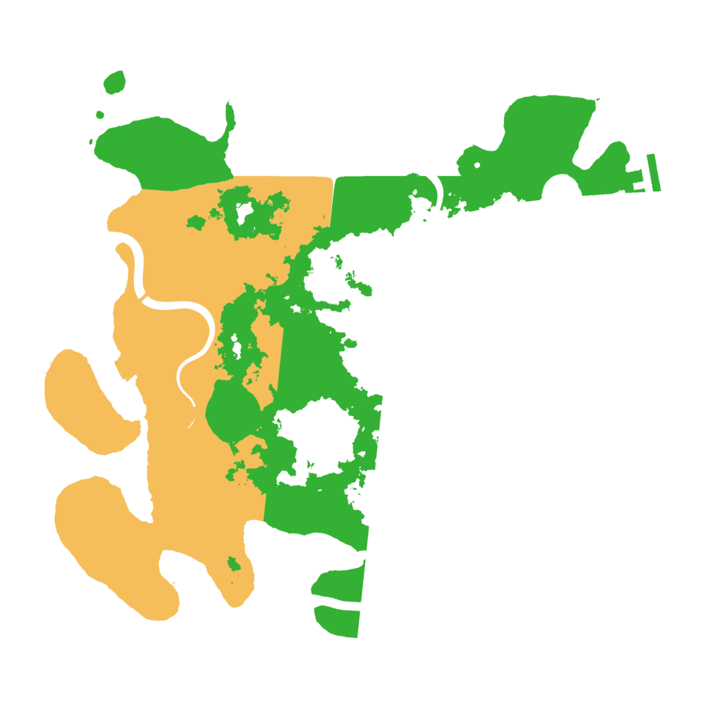 Biome Rust Map: Procedural Map, Size: 3500, Seed: 1461672359