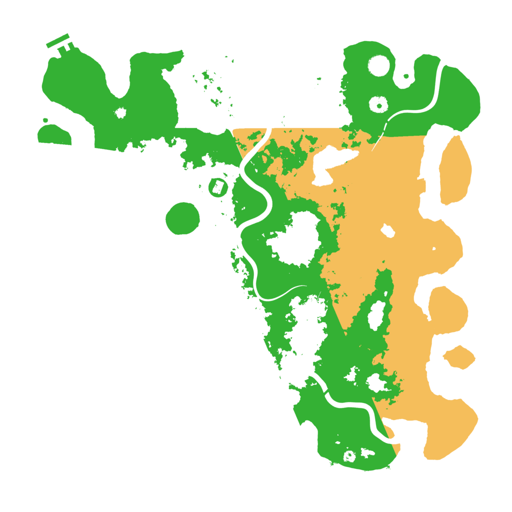 Biome Rust Map: Procedural Map, Size: 4250, Seed: 1134154566