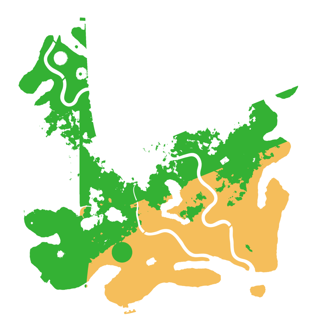 Biome Rust Map: Procedural Map, Size: 4096, Seed: 1531446458