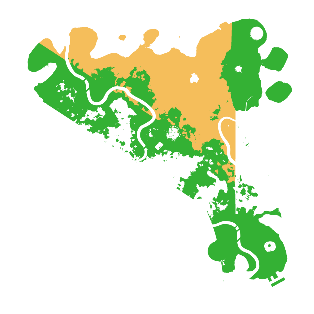 Biome Rust Map: Procedural Map, Size: 4250, Seed: 564612484