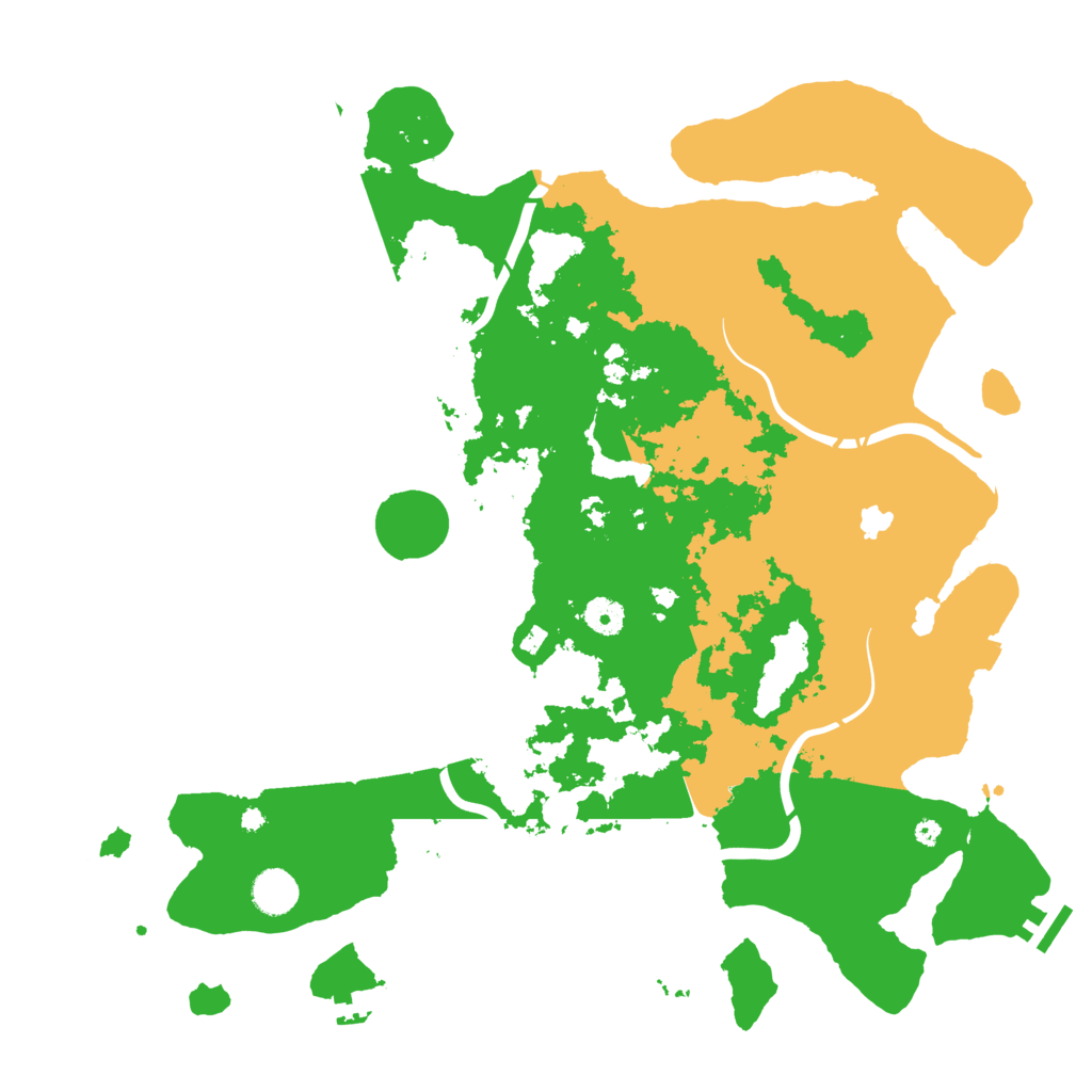 Biome Rust Map: Procedural Map, Size: 4250, Seed: 1602708382