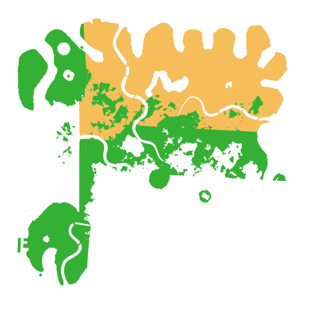 Biome Rust Map: Procedural Map, Size: 4420, Seed: 62051