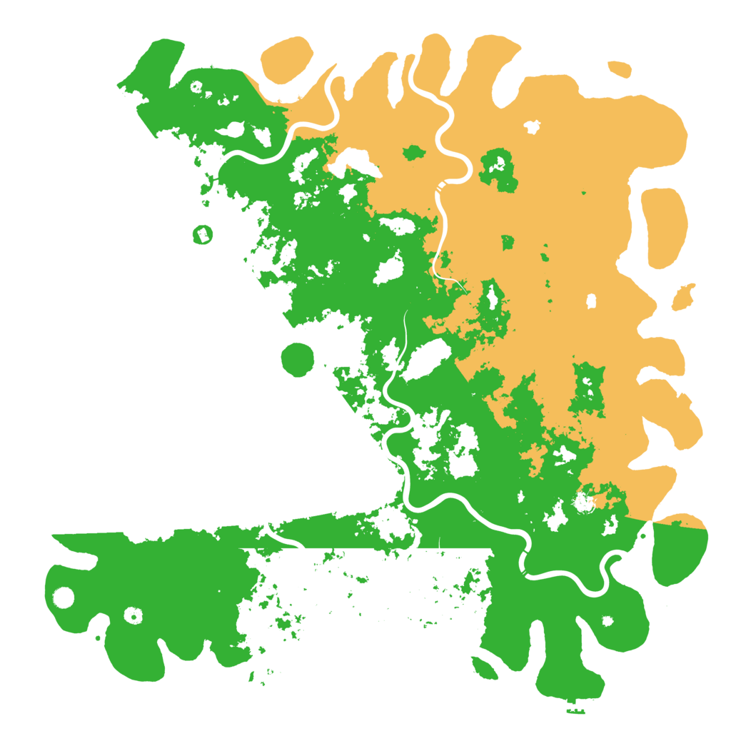 Biome Rust Map: Procedural Map, Size: 6000, Seed: 763173105