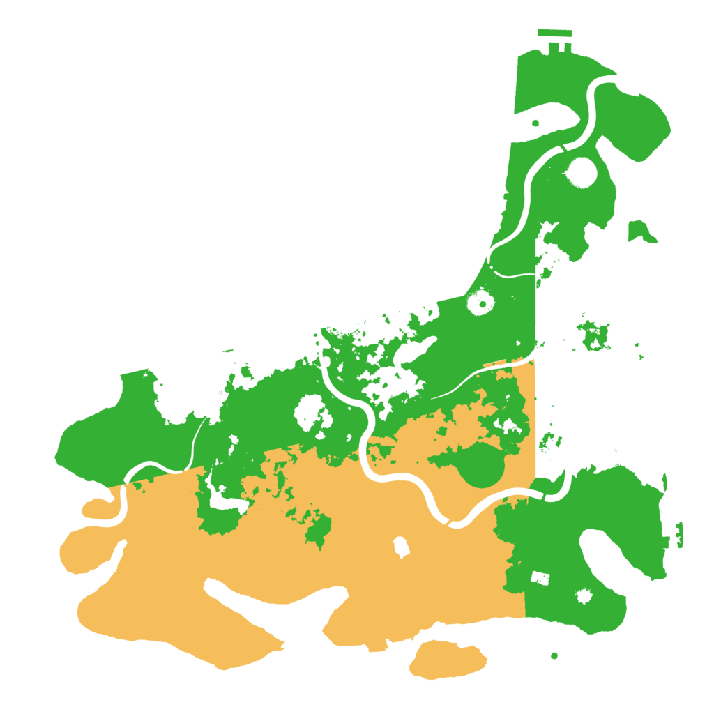 Biome Rust Map: Procedural Map, Size: 4250, Seed: 856064767