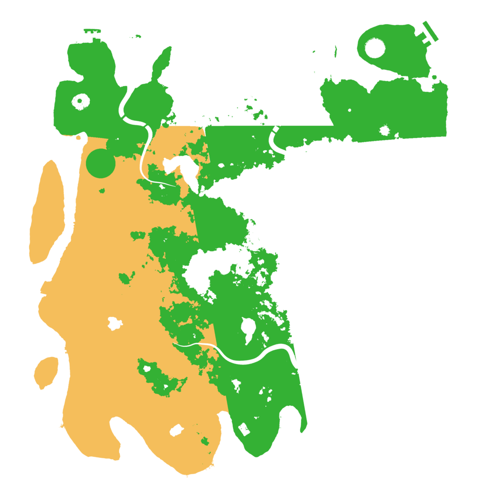 Biome Rust Map: Procedural Map, Size: 4500, Seed: 547748283