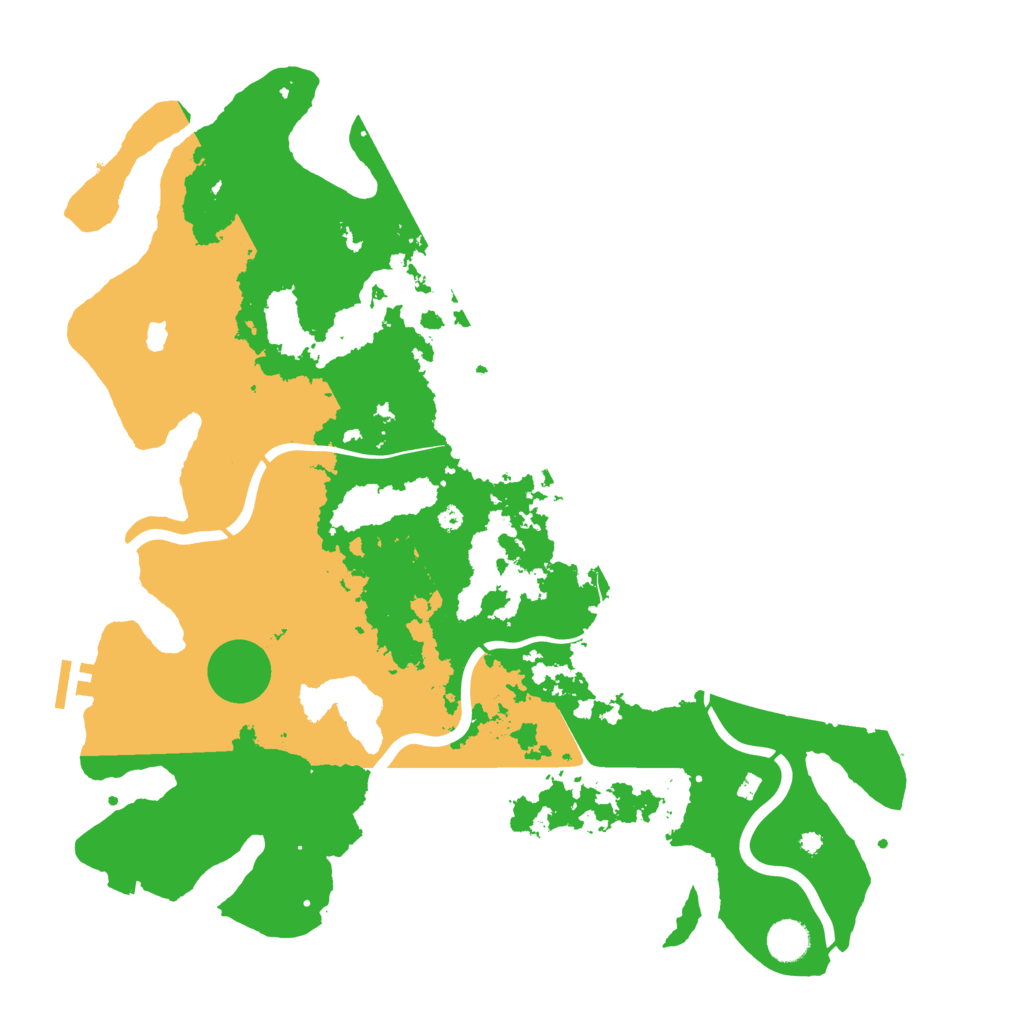 Biome Rust Map: Procedural Map, Size: 4250, Seed: 639882644