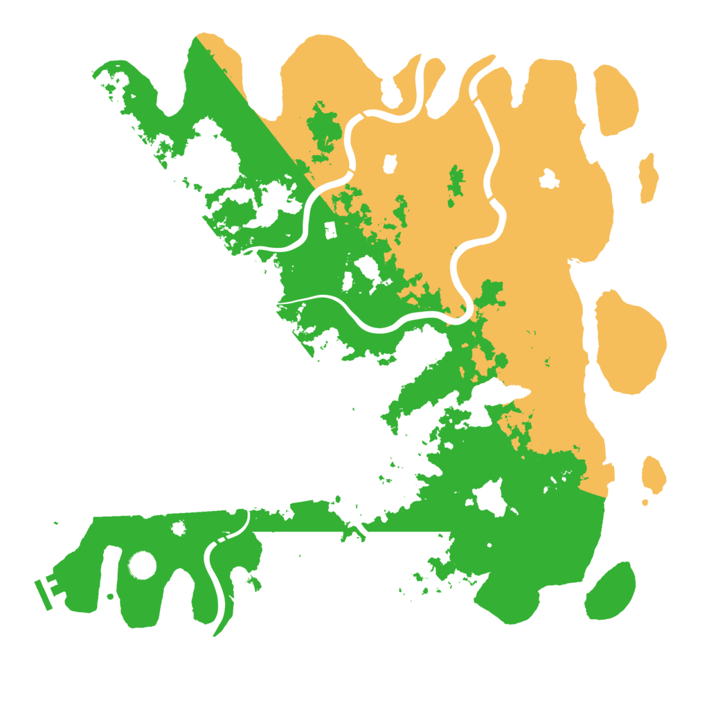 Biome Rust Map: Procedural Map, Size: 4500, Seed: 571541440
