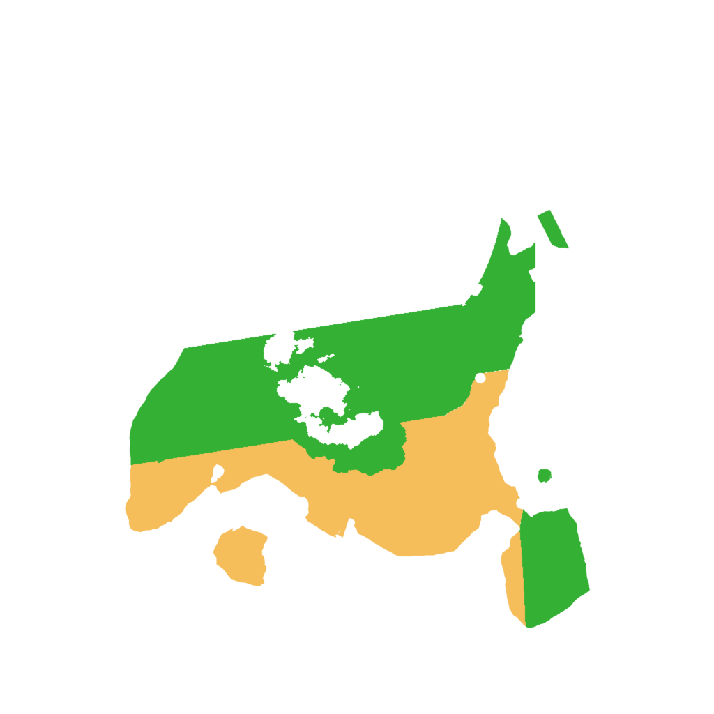 Biome Rust Map: Procedural Map, Size: 2000, Seed: 1939447491