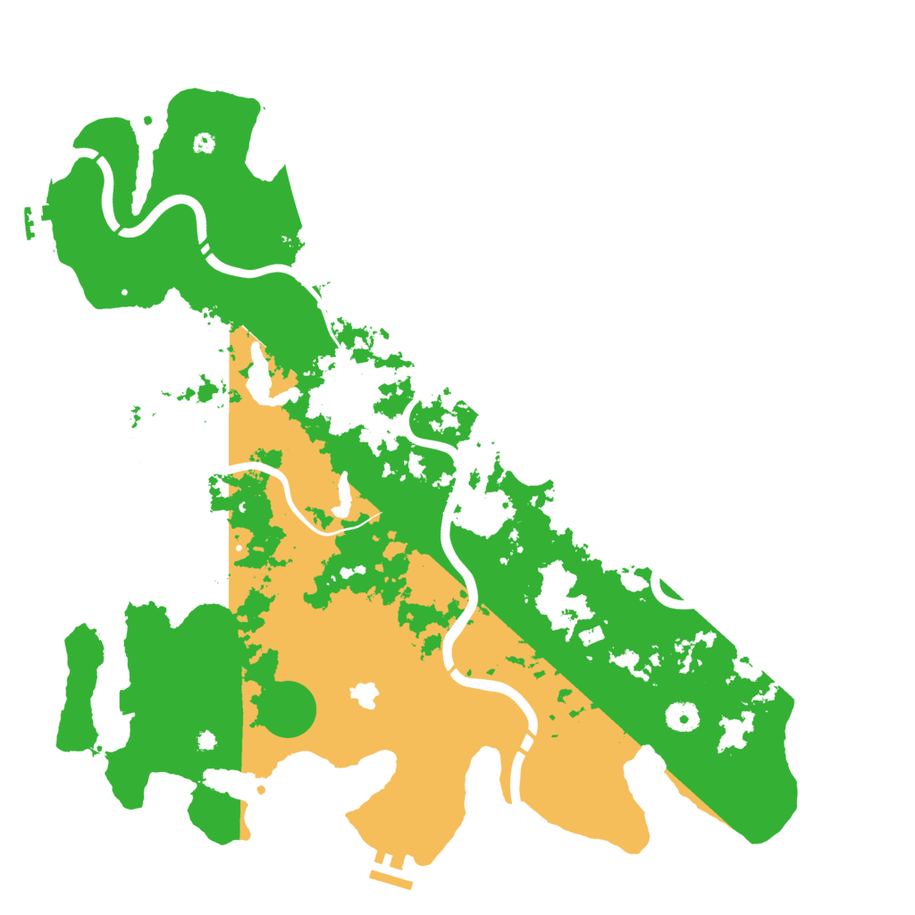 Biome Rust Map: Procedural Map, Size: 4250, Seed: 766661713