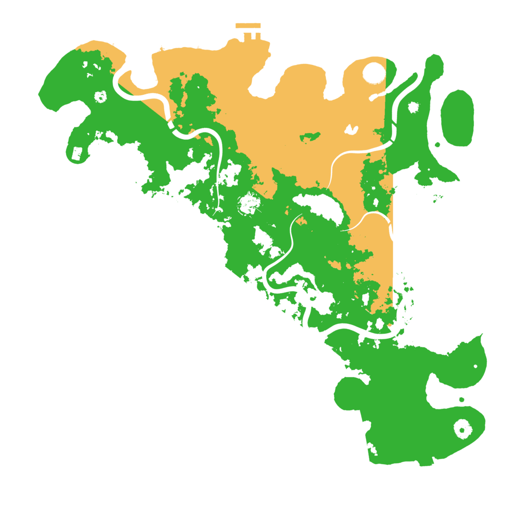 Biome Rust Map: Procedural Map, Size: 4250, Seed: 315302116