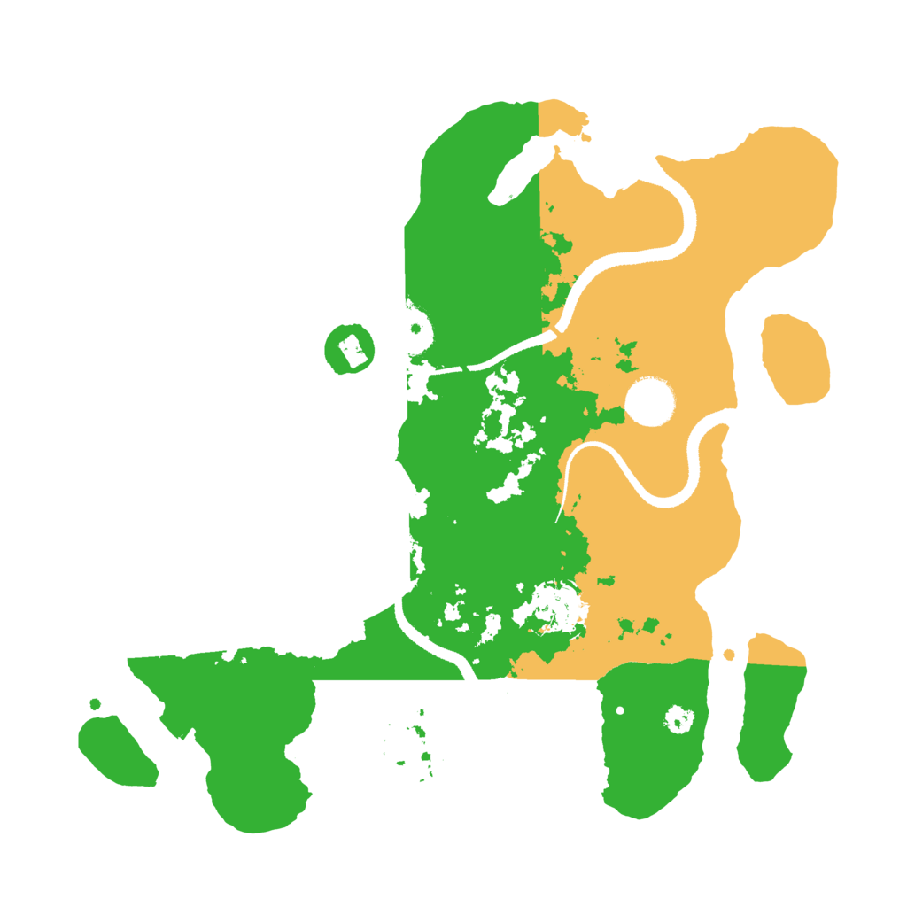 Biome Rust Map: Procedural Map, Size: 3250, Seed: 1540088039