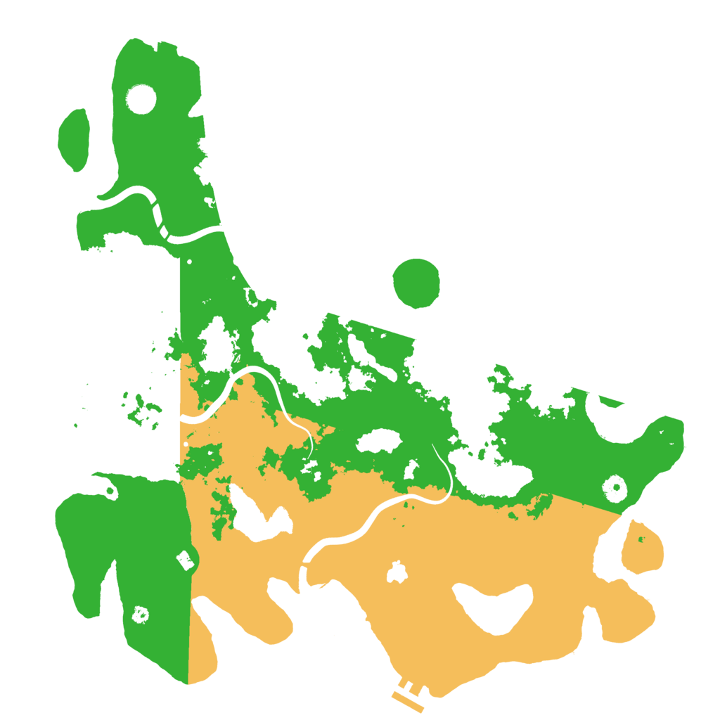 Biome Rust Map: Procedural Map, Size: 4250, Seed: 65509429