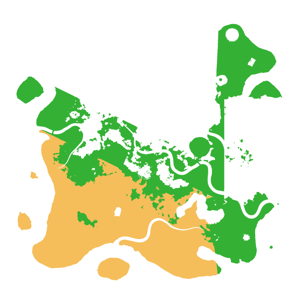 Biome Rust Map: Procedural Map, Size: 4000, Seed: 146851215