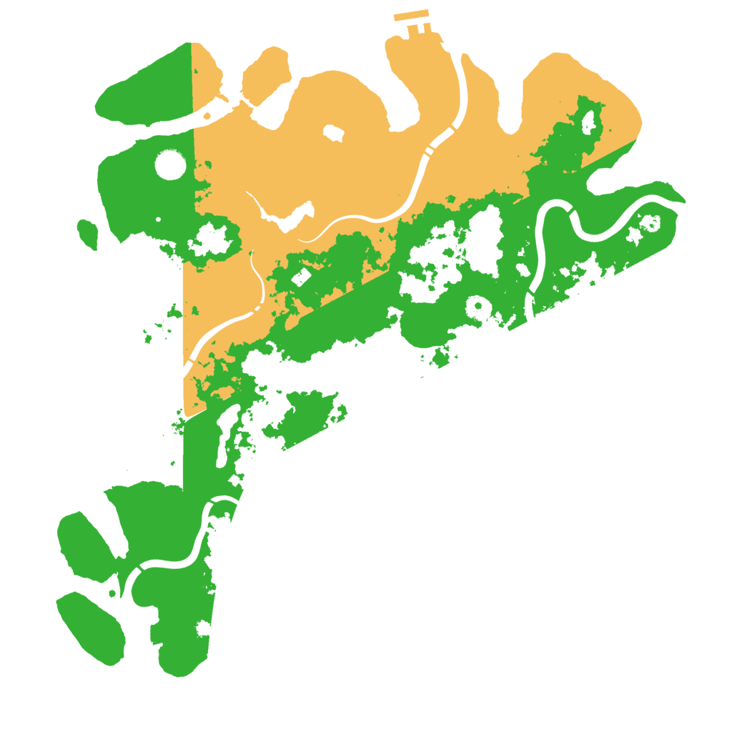 Biome Rust Map: Procedural Map, Size: 4250, Seed: 518744844