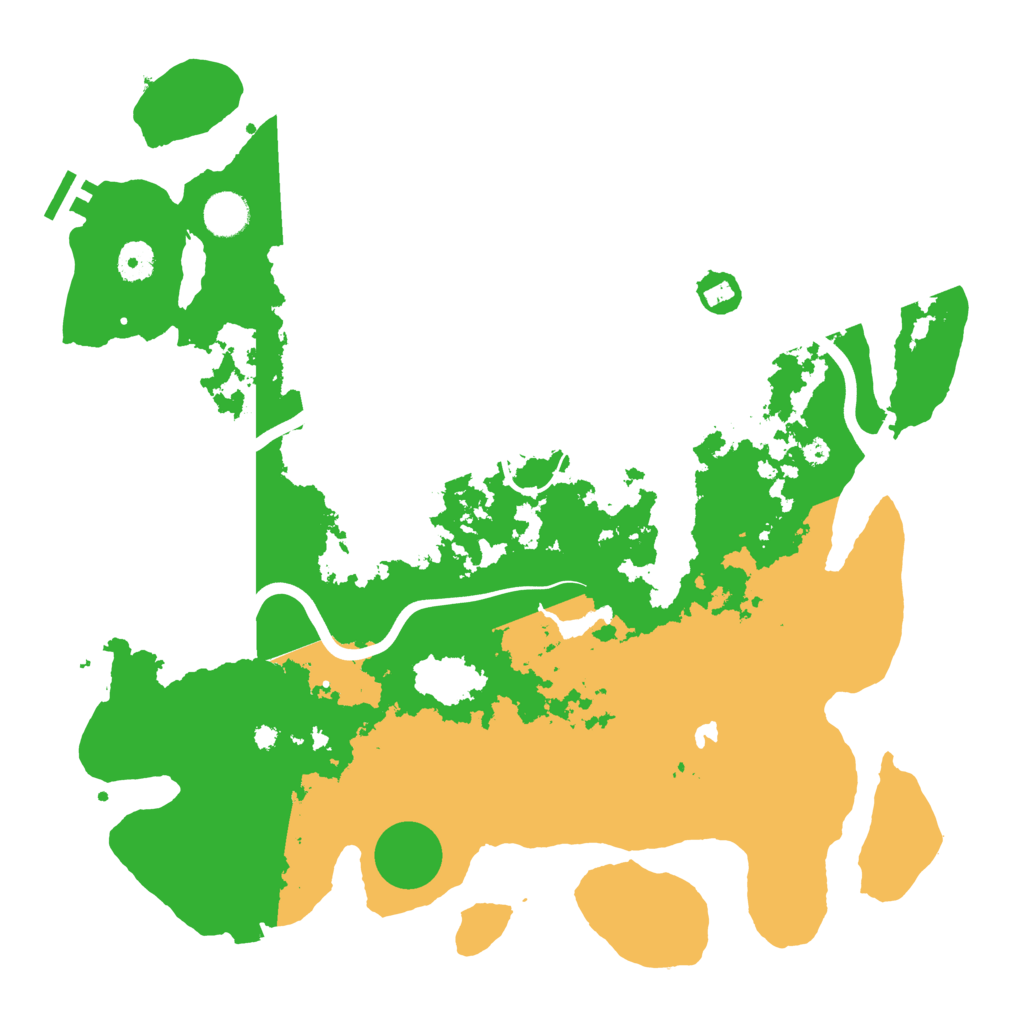 Biome Rust Map: Procedural Map, Size: 4000, Seed: 58500536