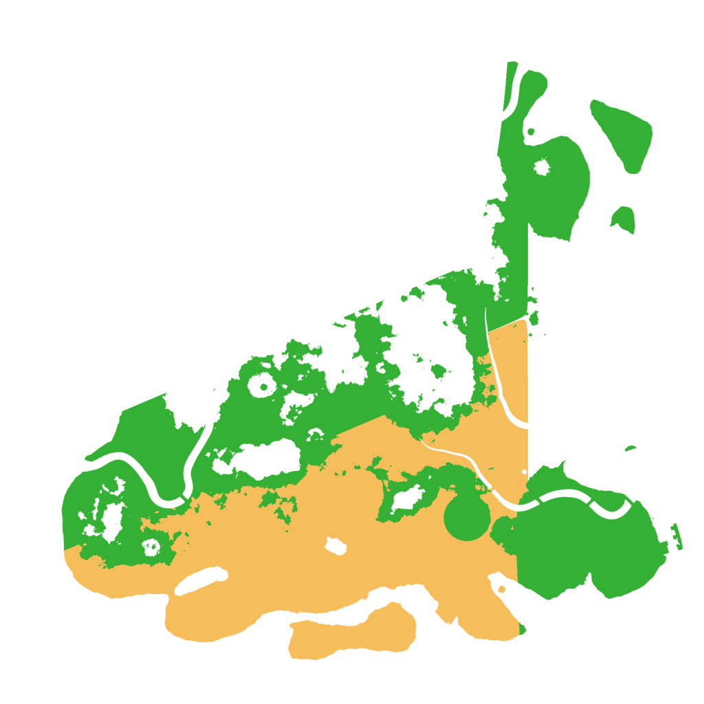 Biome Rust Map: Procedural Map, Size: 4000, Seed: 48271