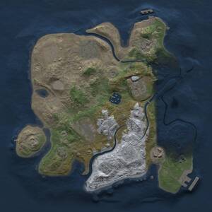 Thumbnail Rust Map: Procedural Map, Size: 2800, Seed: 888656947, 13 Monuments