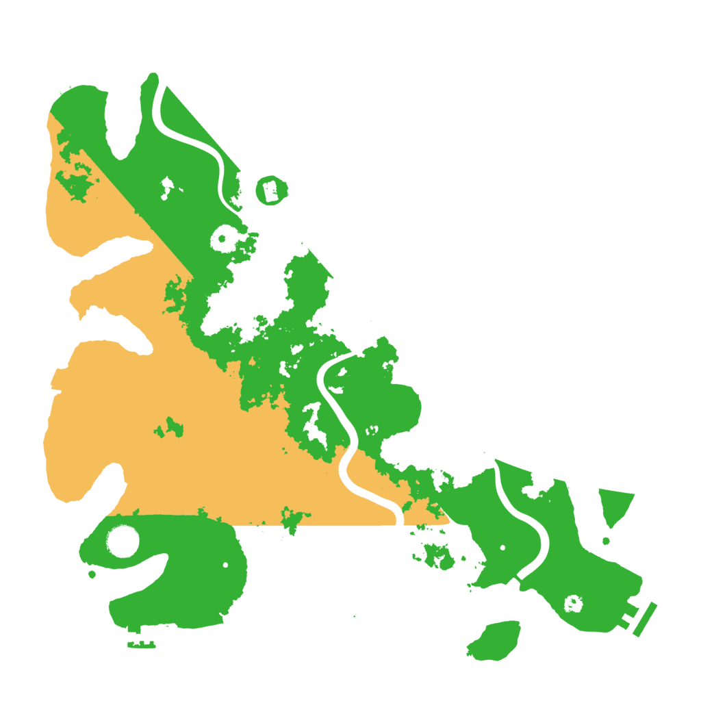 Biome Rust Map: Procedural Map, Size: 3800, Seed: 1962037709