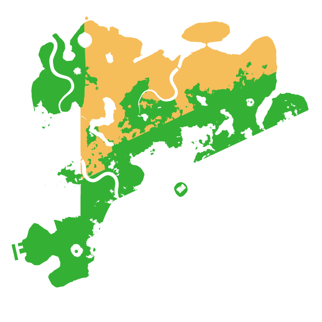 Biome Rust Map: Procedural Map, Size: 4000, Seed: 136713781